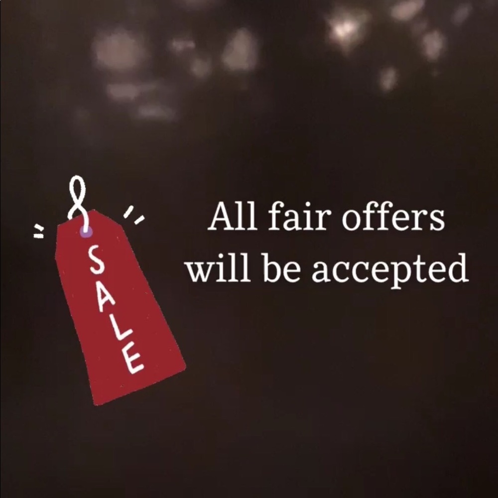 Welcome and thanks for visiting! Fair offers always welcomed and accepted!